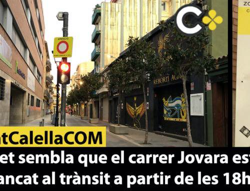 Què et sembla que el carrer Jovara estigui tancat al trànsit a partir de les 18h?