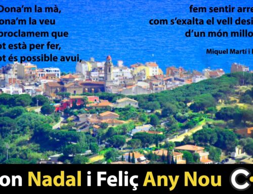 Calella Comunicació us desitja bones festes i un feliç any nou