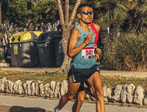 L’atleta calellenc Sergi Ariaca, subcampió a la cursa Ciutat de Vilanova