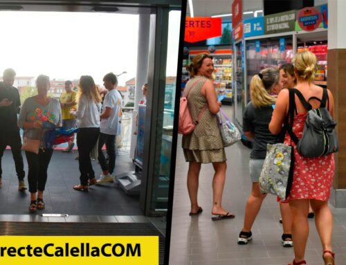 Expectació en l’obertura del supermercat Aldi