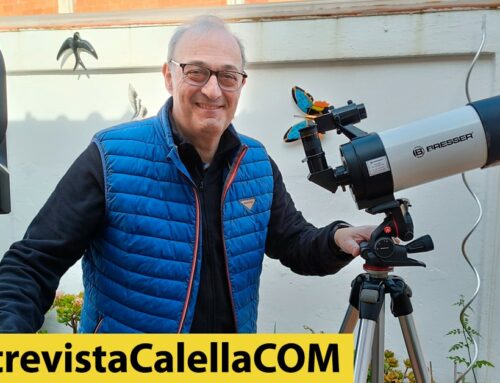Joan Palau: “La contaminació lumínica de Calella cada vegada està afectant més l’observació de l’espai”