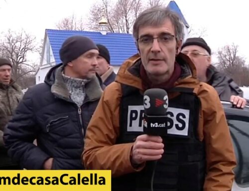 El periodista de TV3, Lluís Caelles, explica la guerra a Ucraïna des de dins