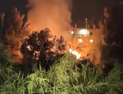La revetlla de Sant Joan se salda amb dos incendis de matolls a Calella