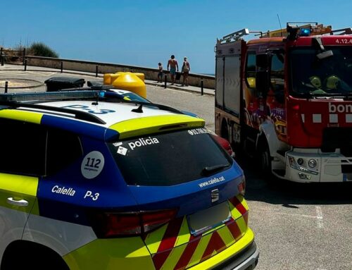 Rescat d’emergència d’un banyista a la Roca Grossa després de saltar des de les roques