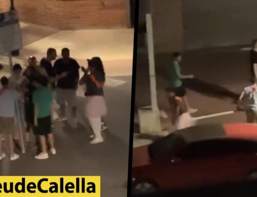 Indignació veïnal a la zona turística per un grup de joves arrencant senyals