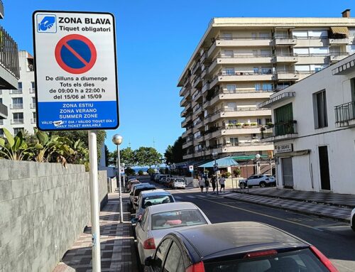 La zona blava d’estiu entra en funcionament amb un increment general dels preus
