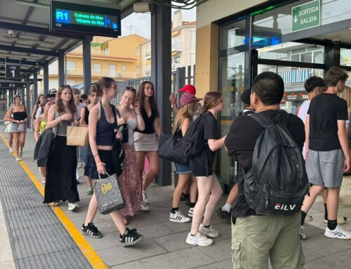 Rodalies suspèn el servei de tren arreu de Catalunya per l’alerta de pluges intenses