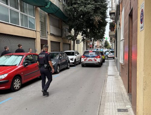 Detenen un home al carrer Bruguera per tràfic de drogues