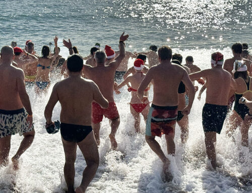 Suspesa la Banyada Nadalenca pel fort onatge