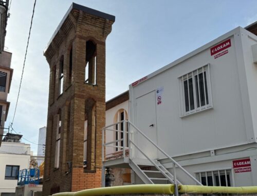 Reparada la Torre d’Aigua de la plaça del Mercat