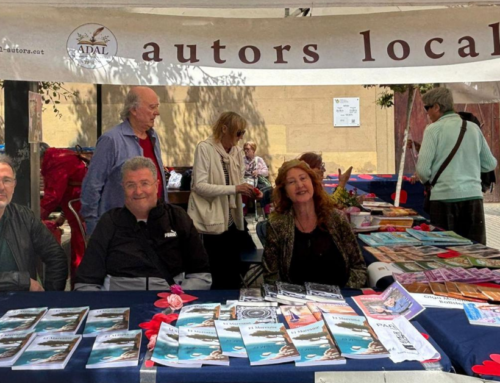 Diada de Sant Jordi a Calella: llibres, roses i talent local