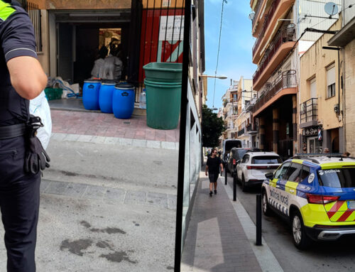 Desmantellada una plantació amb més de 600 plantes de marihuana a l’antic supermercat del carrer Sant Pere