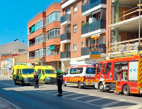 Un ferit greu en un accident laboral al carrer Sant Jaume