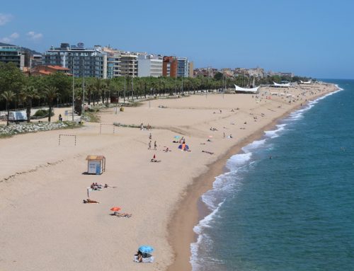 Precaució a les platges de Calella per alteracions de la qualitat de l’aigua a causa de les pluges d’ahir