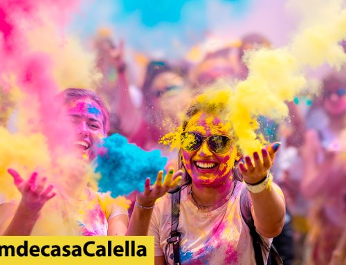 El Club Patinatge Artístic de Calella celebra una Festa Holi aquest dissabte