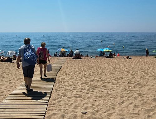 La temperatura de l’aigua del mar bat rècords a Calella assolint els 28 graus