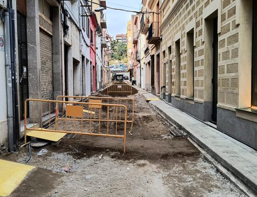Inicien les obres al carrer Roser que passarà a ser de plataforma única